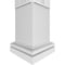 Ekena Millwork Craftsman Classic Square Non-Tapered Atlas Fretwork Column w/ Tuscan Capital & Tuscan Base CC0810ENATLTUTU - alternate 5